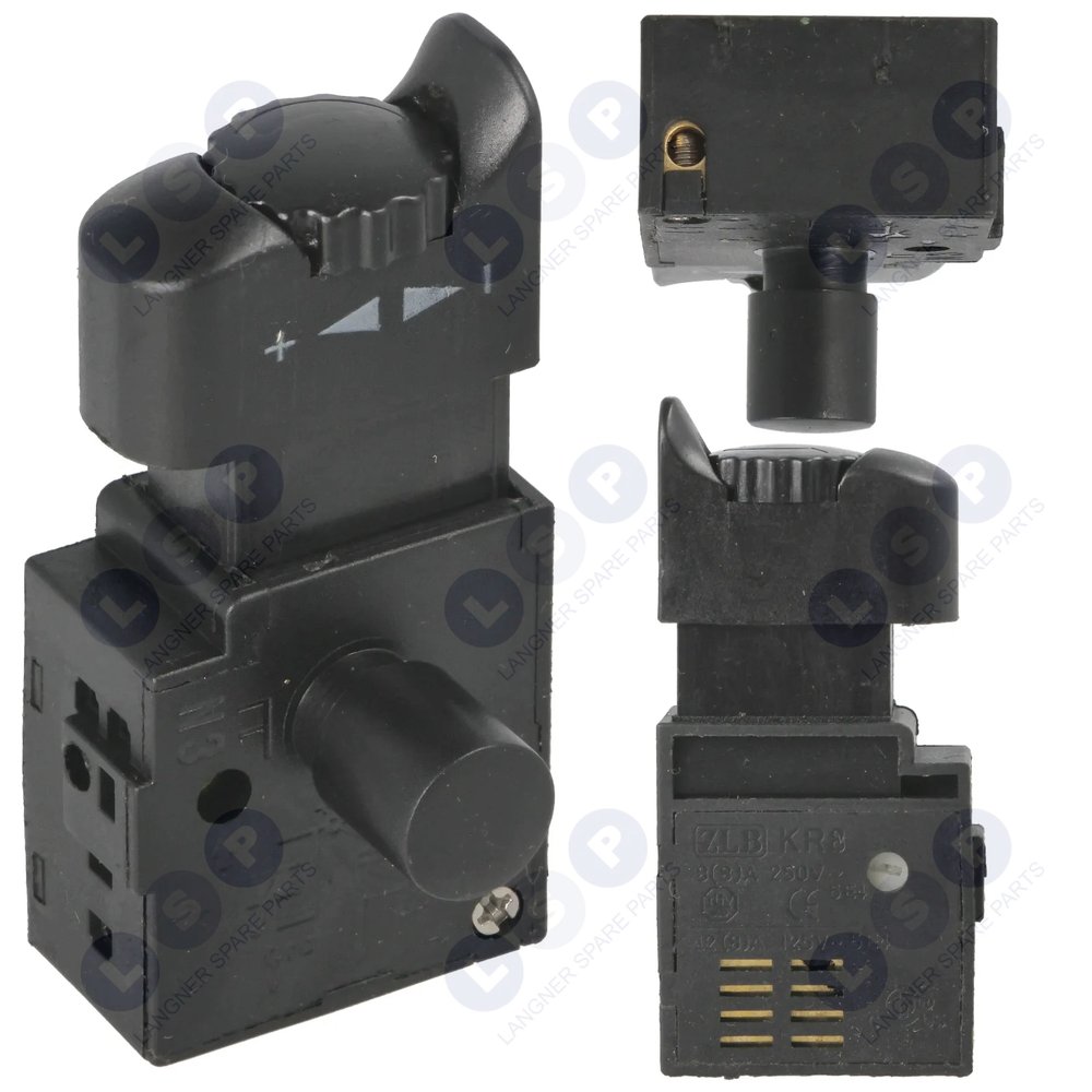 Univerzálny spínač pre priamočiaru pílu a kotúčovú pílu